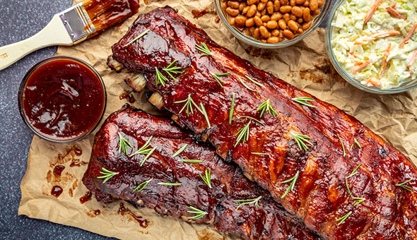 1KG BBQ Pork Ribs, 12 Winglets and Beers for 2 People at Brew Lounge, Tygervalley!